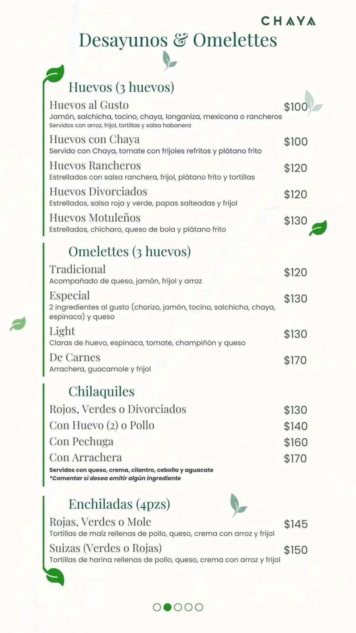 Restaurante La Chaya — Desayunos, comidas y platillos a domicilio — foto 8