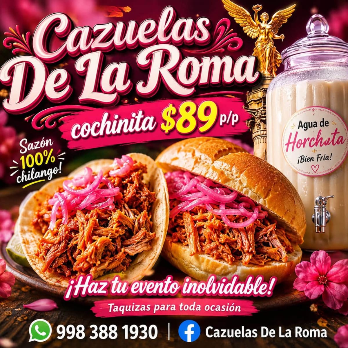 Cazuelas de la Roma — Para eventos y a domicilio en Cancún — foto 5