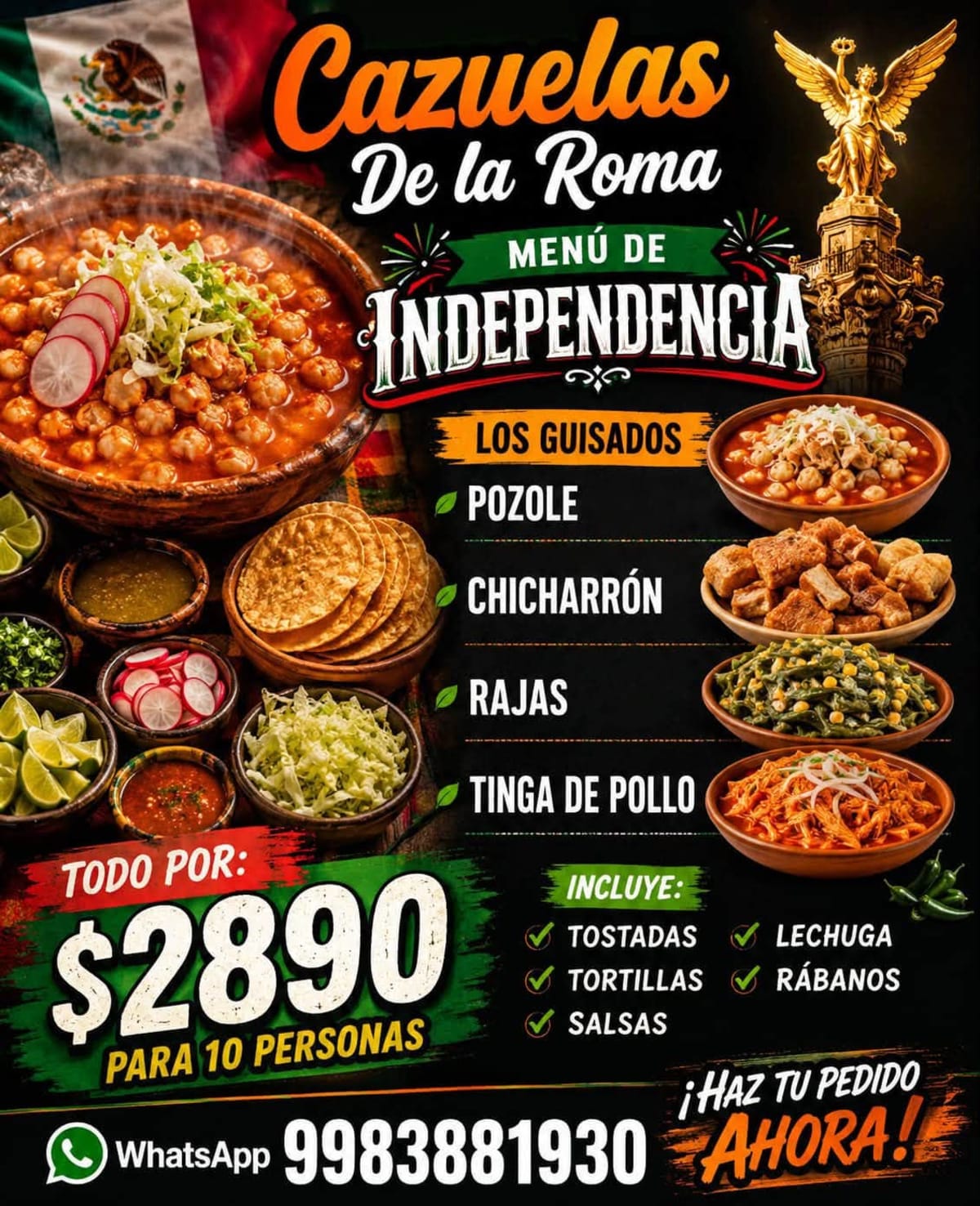 Cazuelas de la Roma — Para eventos y a domicilio en Cancún — foto 4