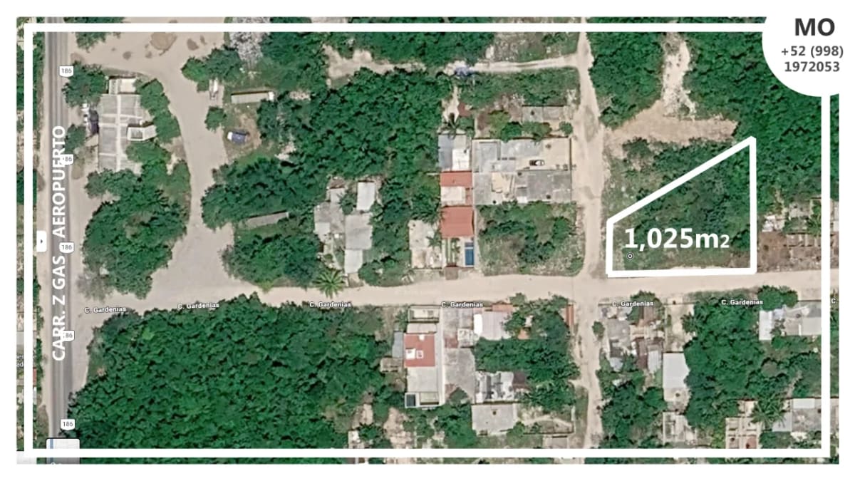 REMATO Terreno de 1,025m² en Cancún - Ubicación estratégica