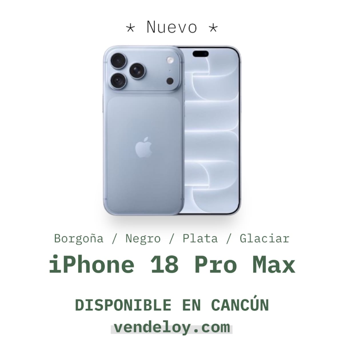iPhone 18 Pro Max 1TB Libre — foto 2