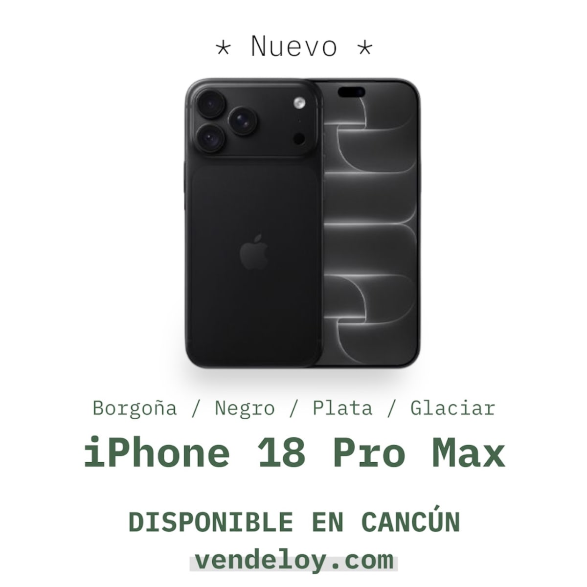iPhone 18 Pro Max 1TB Libre — foto 3