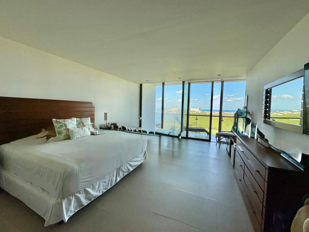 Departamento en Venta en Cancún 3 Rec 3.5 Baños Vista al Mar — foto 10