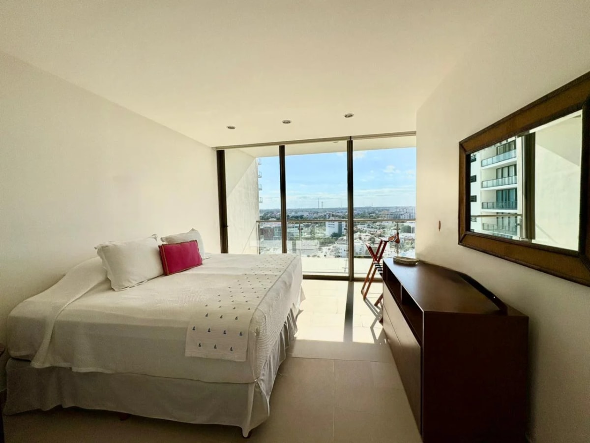 Departamento en Venta en Cancún 3 Rec 3.5 Baños Vista al Mar — foto 11