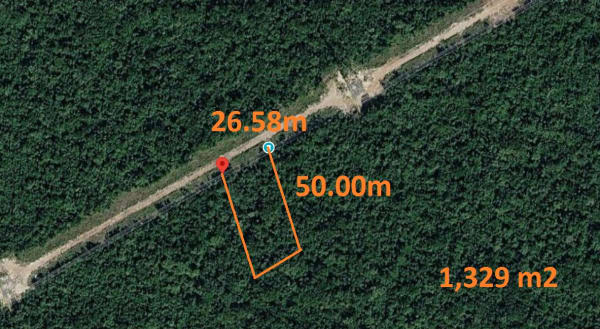 Oportunidad de inversión: 1,329m² en Cancún