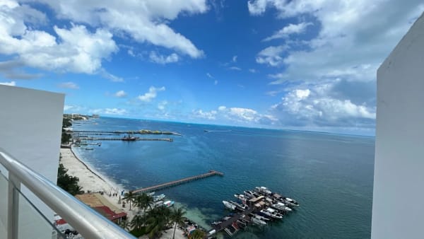 Departamento 5 Recámaras en Cancún, Vista al Mar