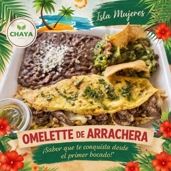 Restaurante La Chaya — Desayunos, comidas y platillos a domicilio