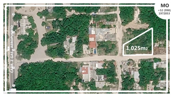 REMATO Terreno de 1,025m² en Cancún - Ubicación estratégica