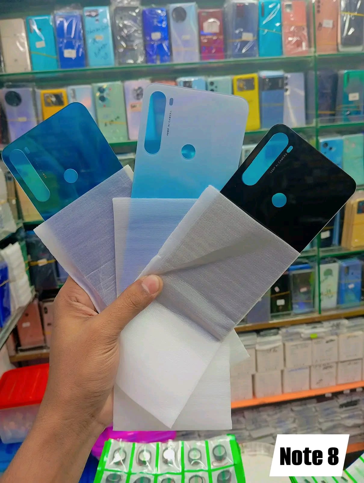 Note 8 Back Glass