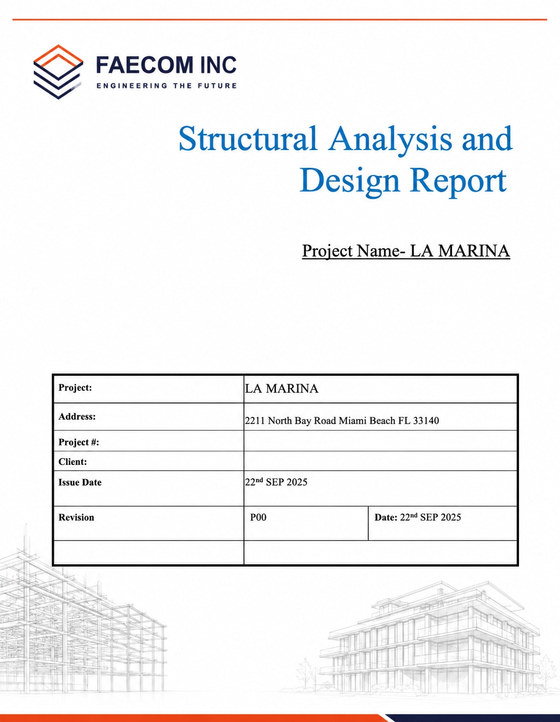 Design Calculation Sheet 1