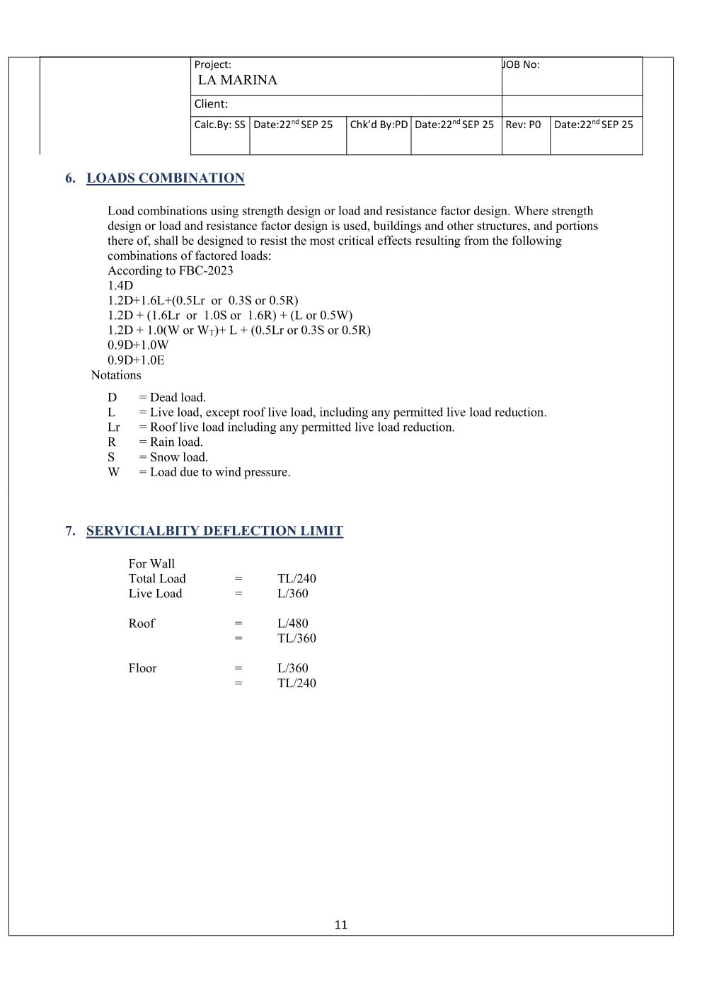 Design Calculation Sheet 12
