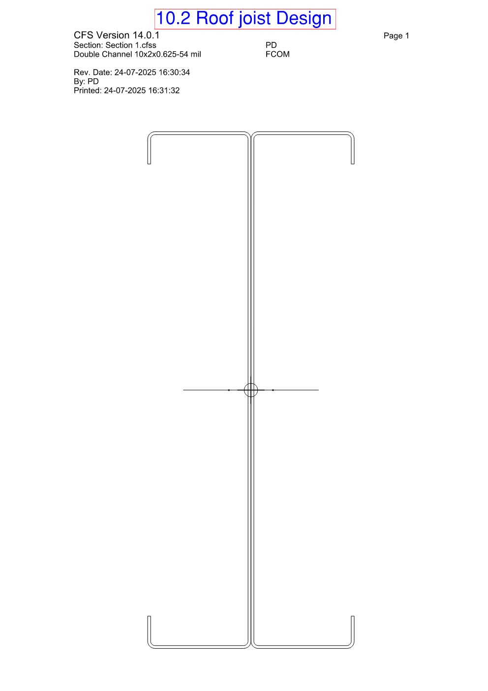 Design Calculation Sheet 63