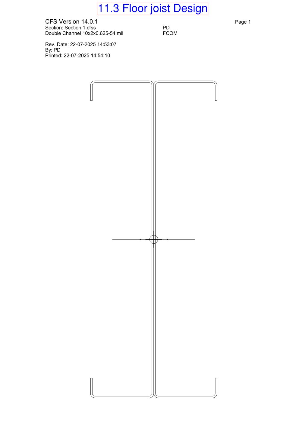 Design Calculation Sheet 78