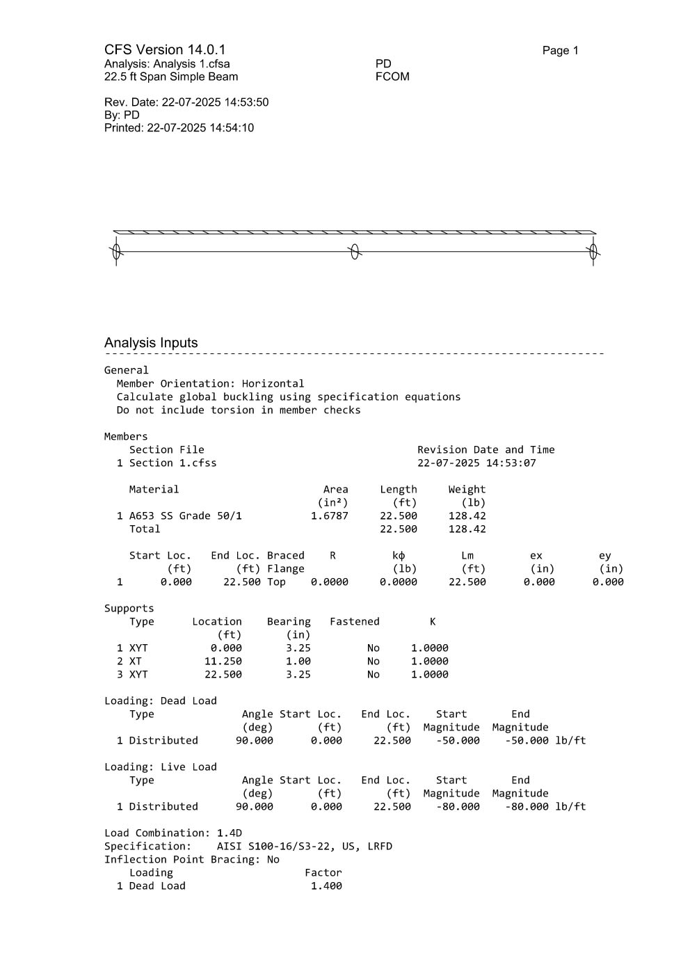 Design Calculation Sheet 80