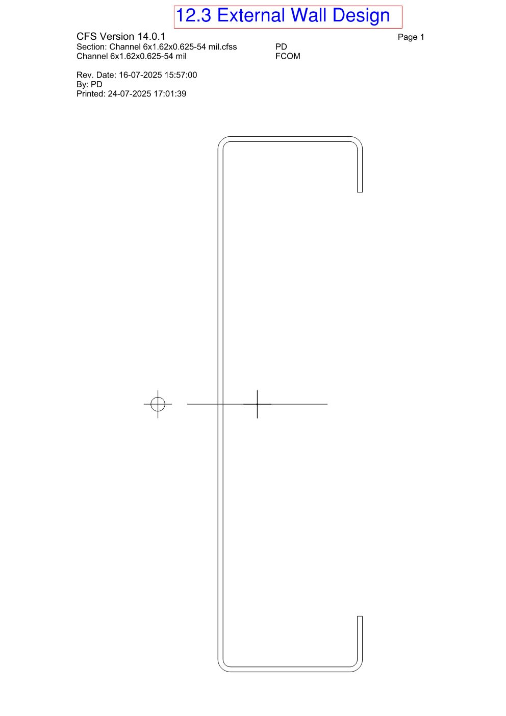 Design Calculation Sheet 95
