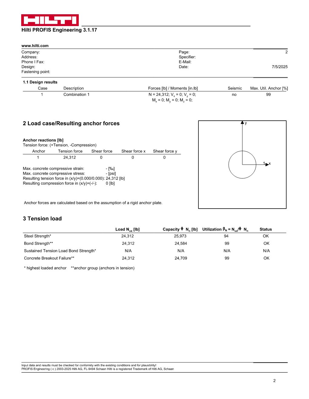 Design Calculation Sheet 128