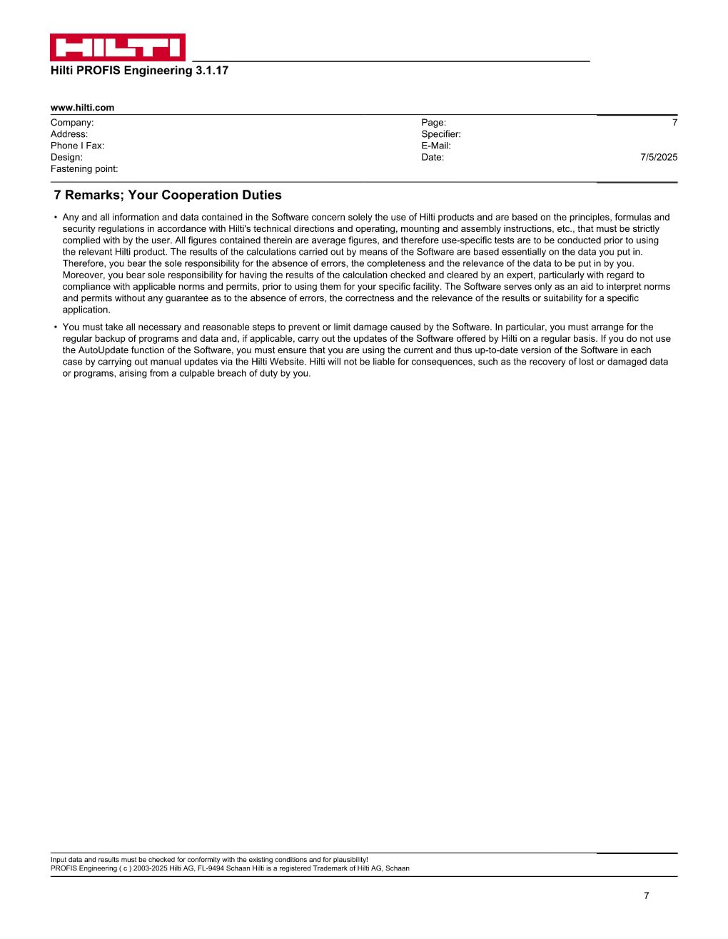 Design Calculation Sheet 133