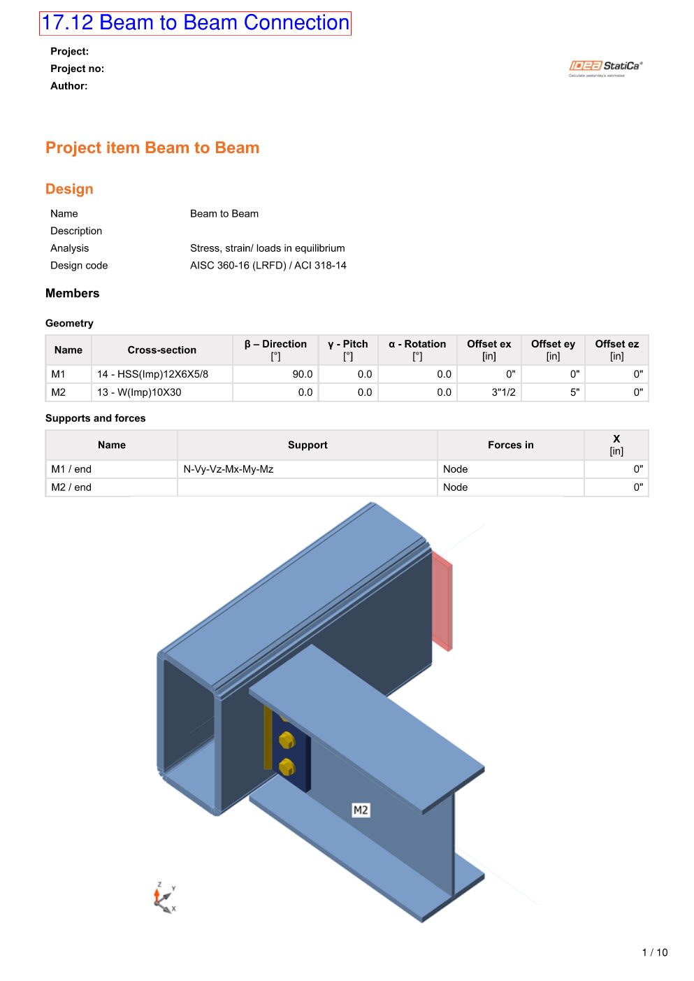 Design Calculation Sheet 163