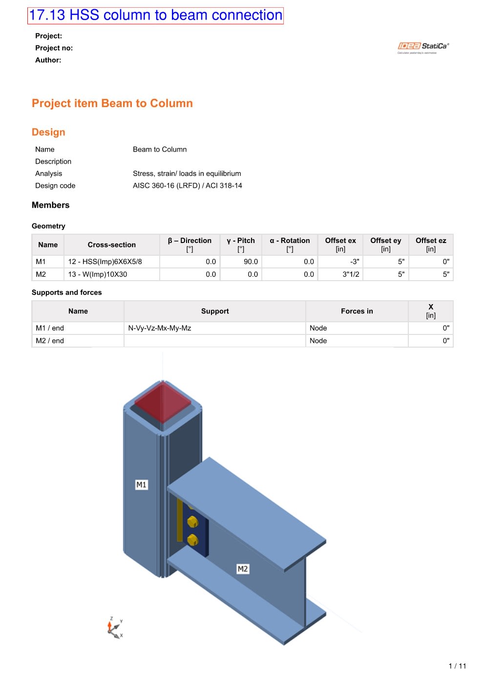 Design Calculation Sheet 173