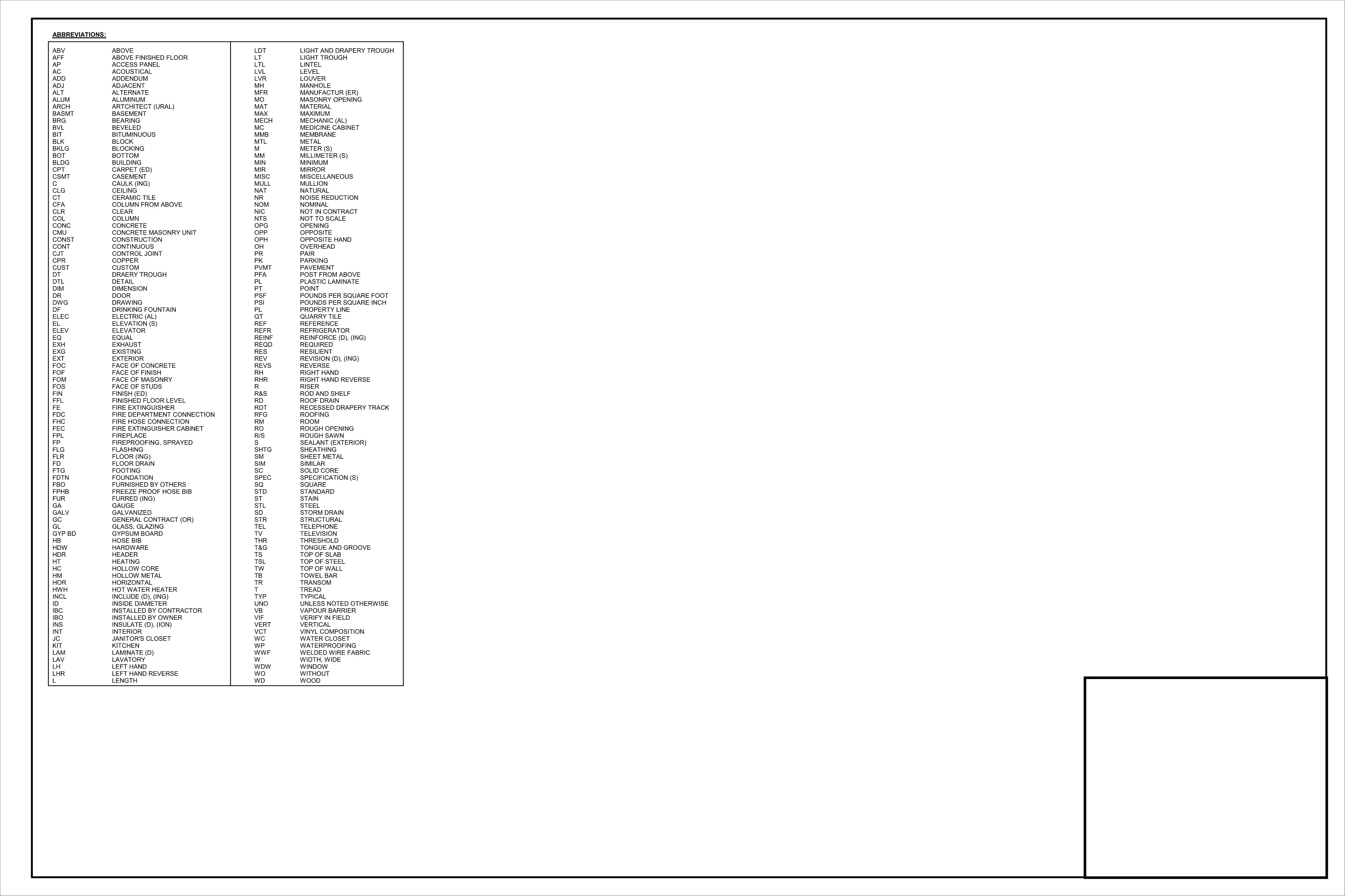 Structural Drawing Sheet 6