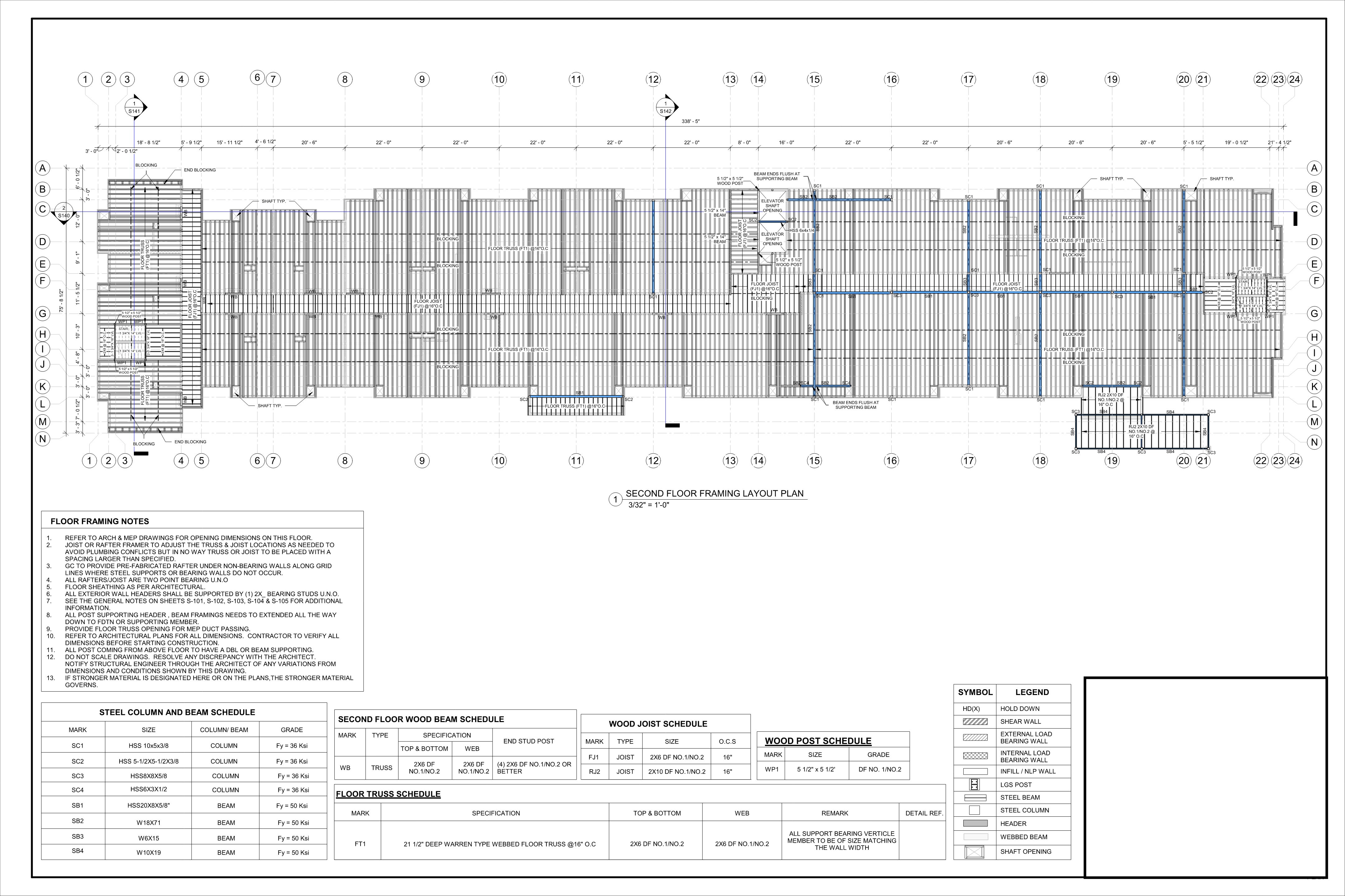 Structural Drawing Sheet 10