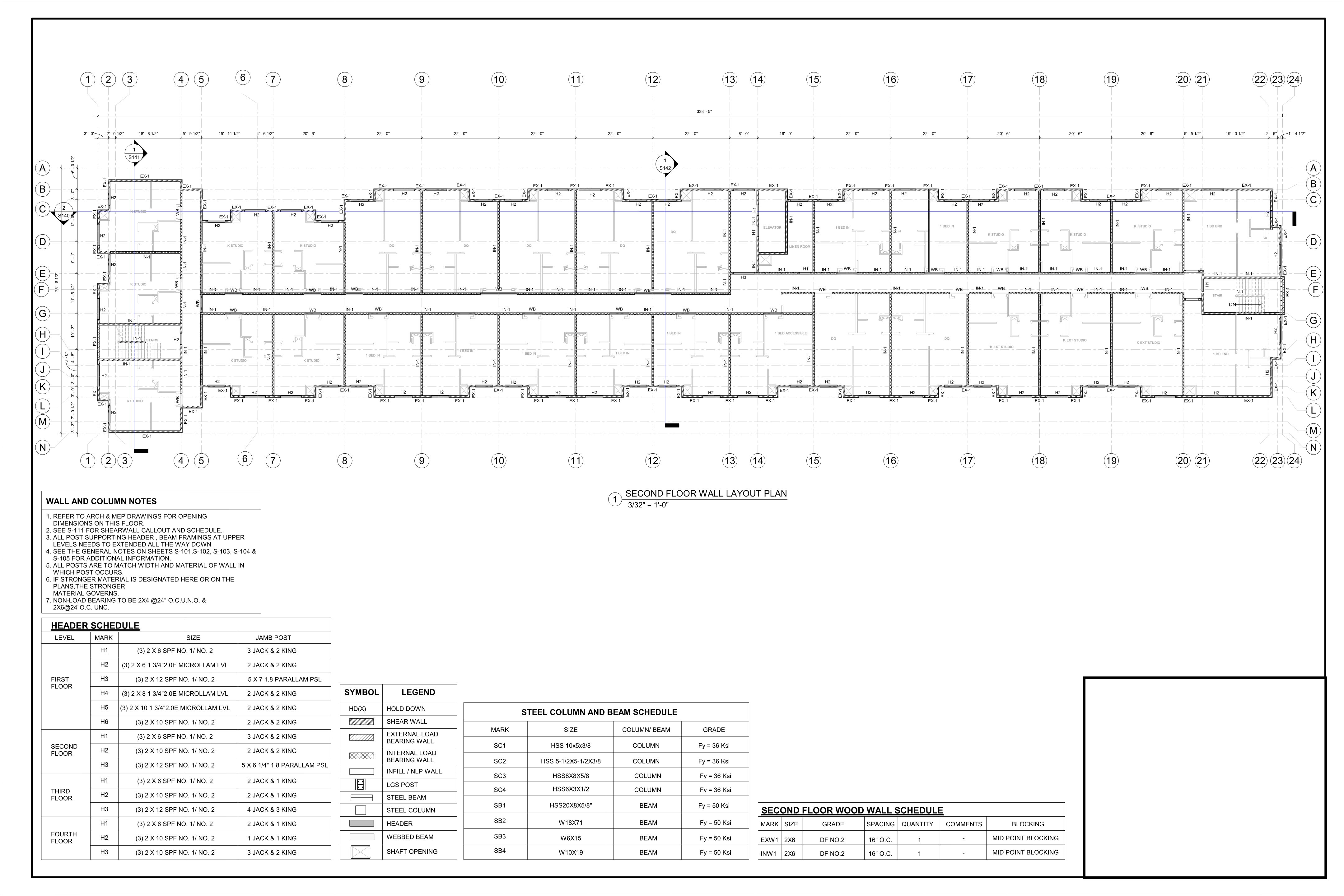 Structural Drawing Sheet 11