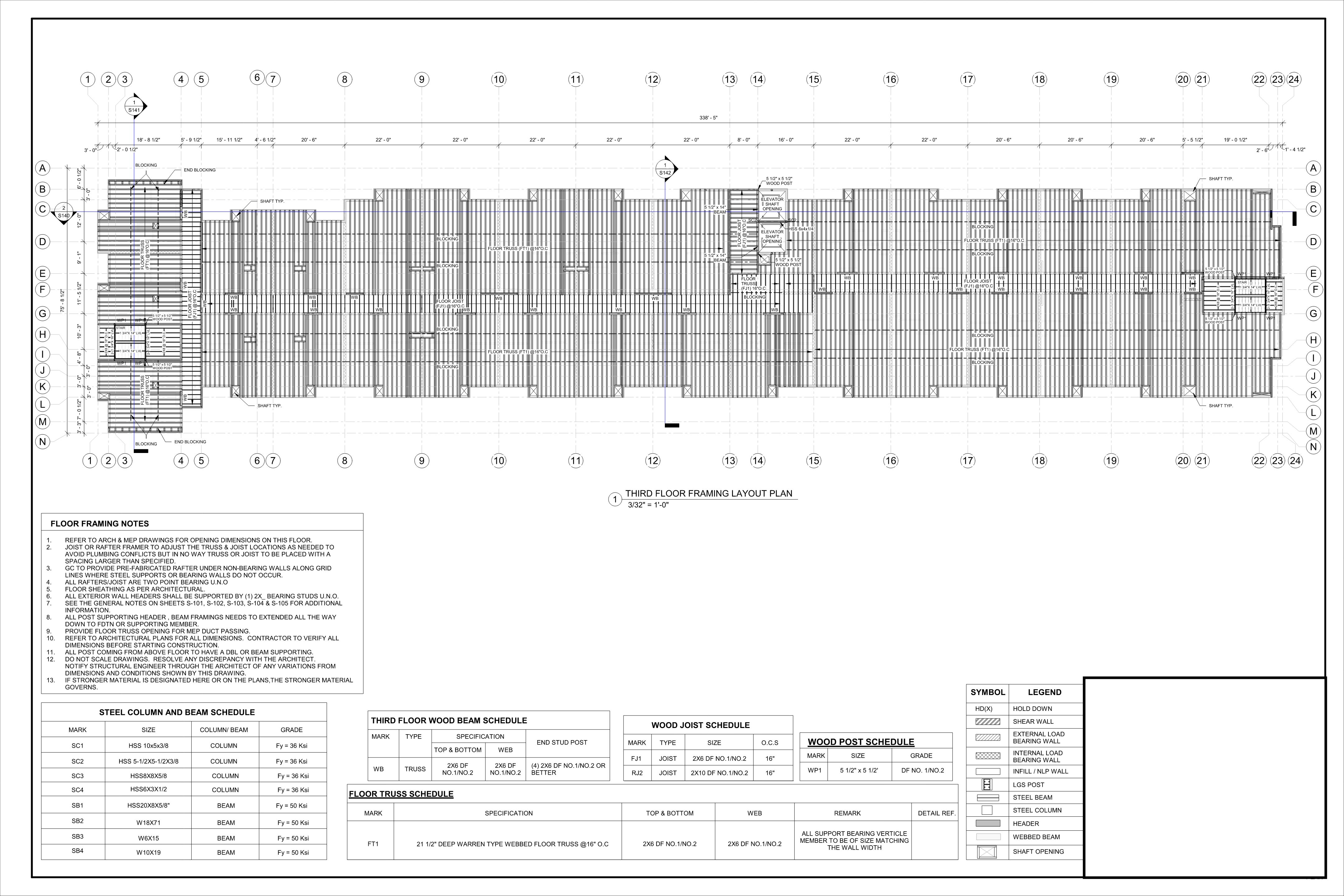 Structural Drawing Sheet 13