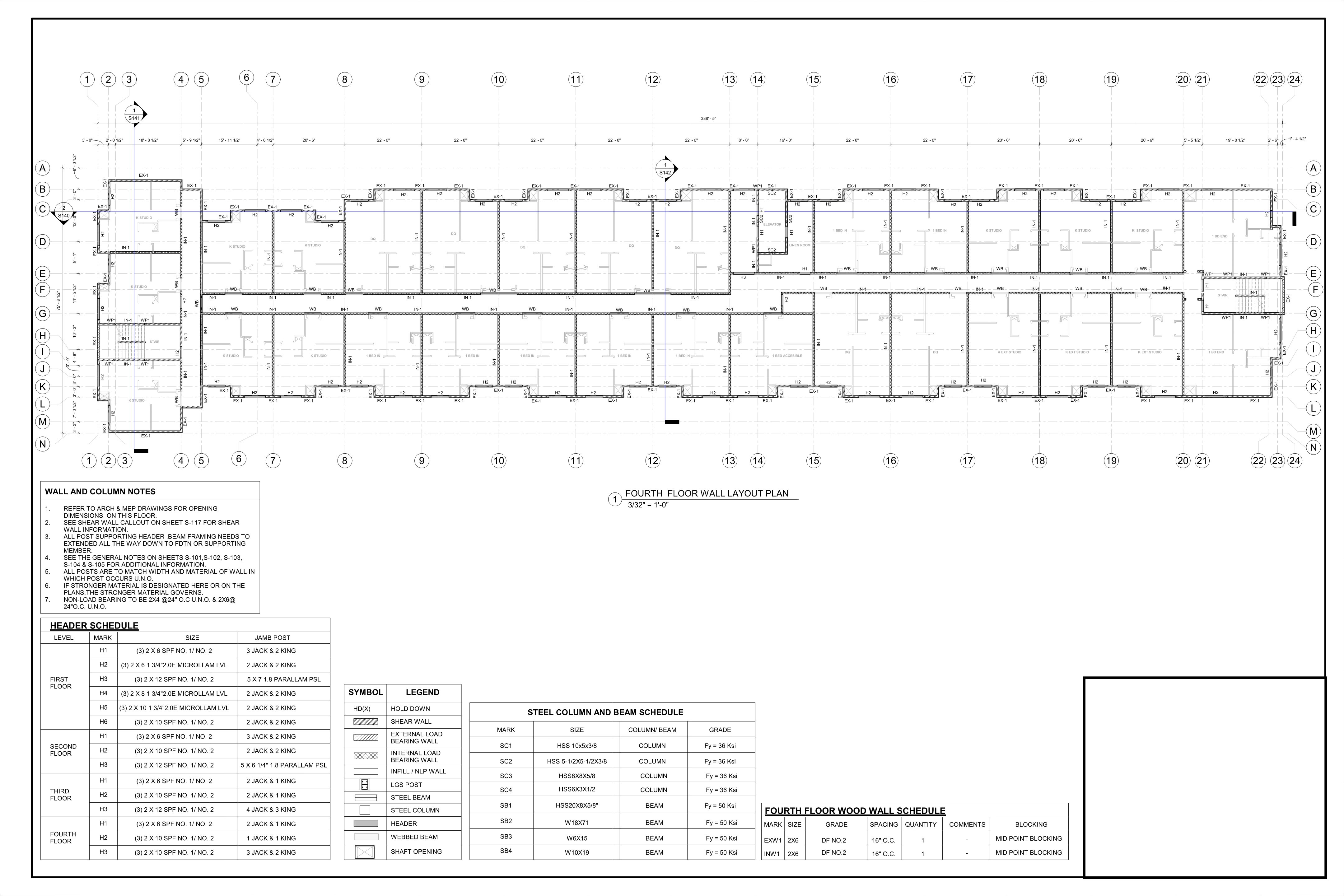 Structural Drawing Sheet 17