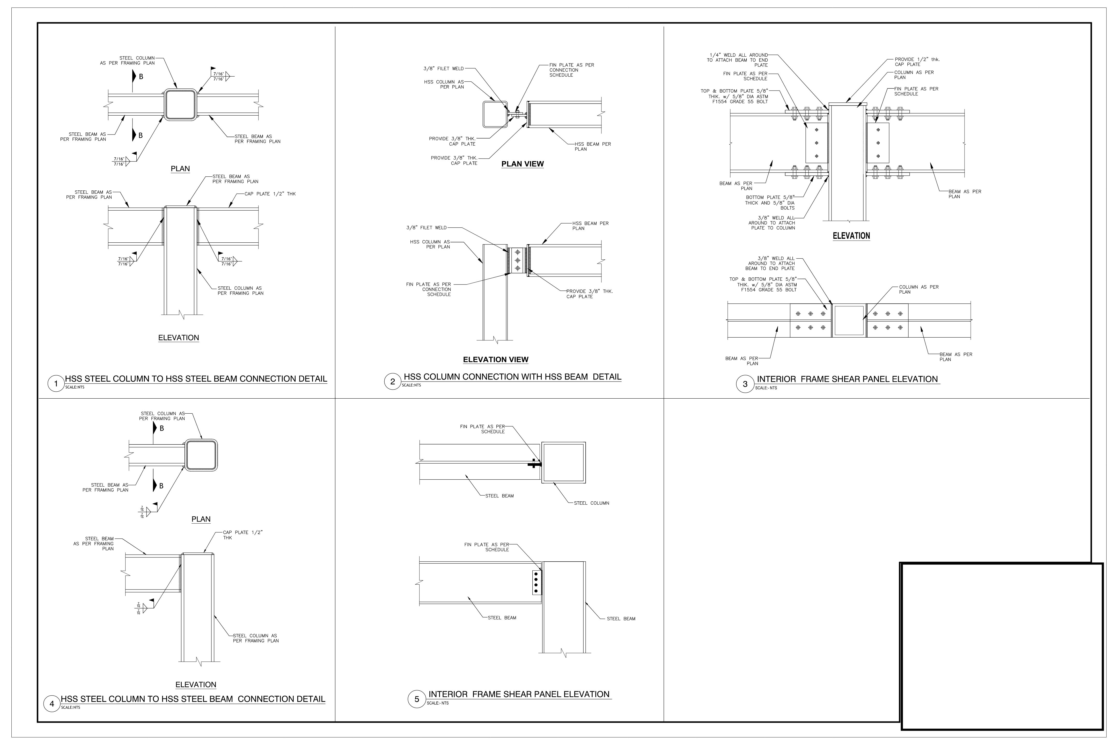 Structural Drawing Sheet 32