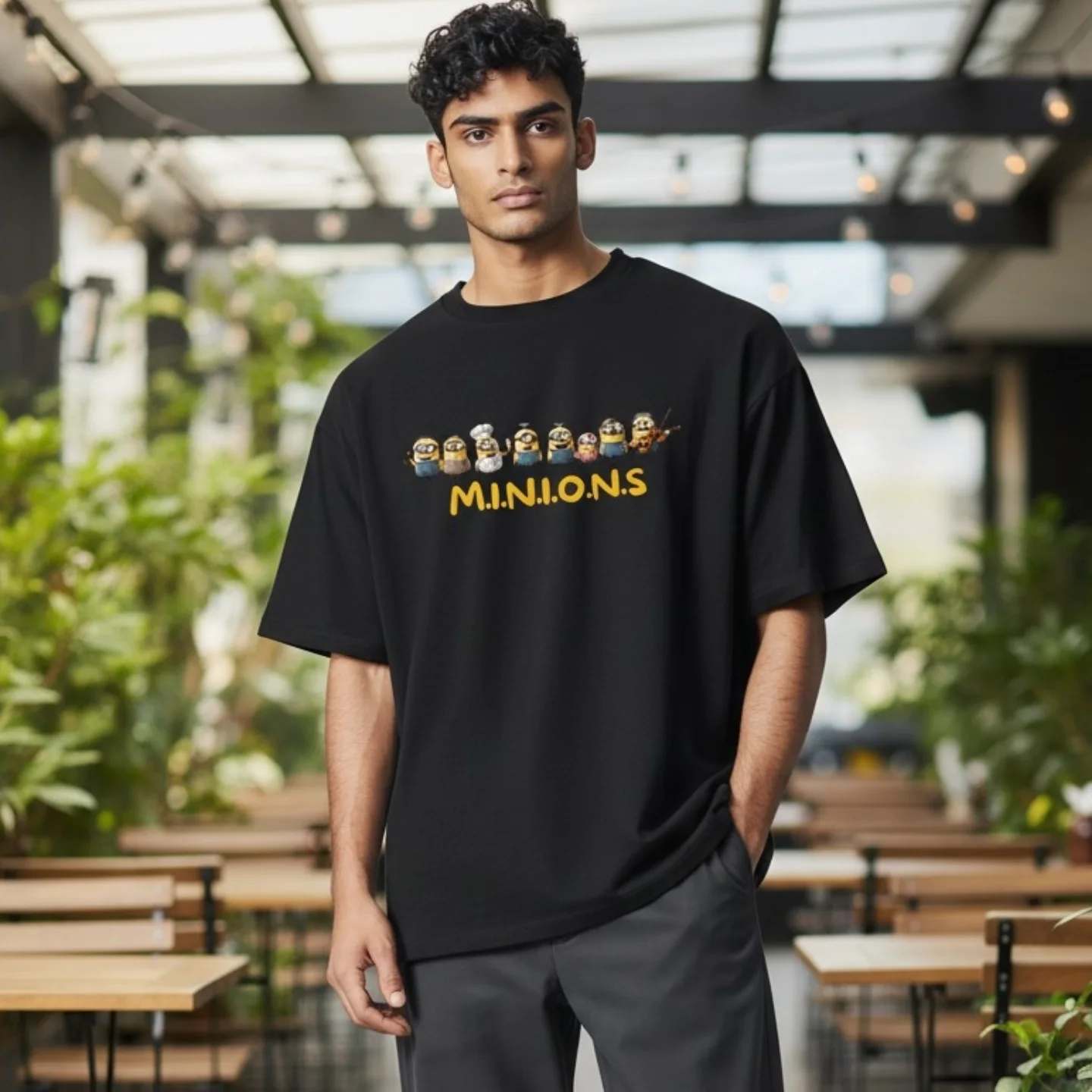 minions chaos crew tee