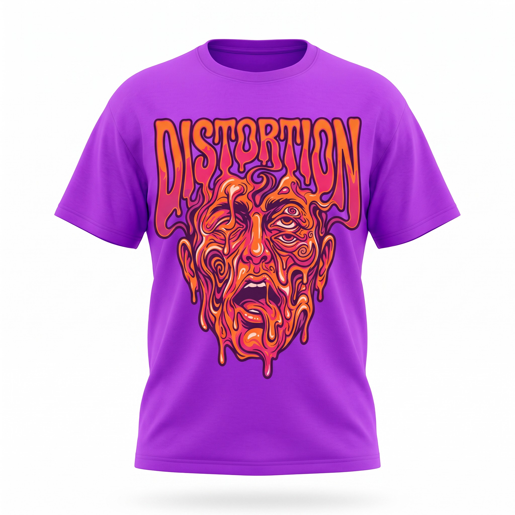 DISTORTION DRIP TEE
