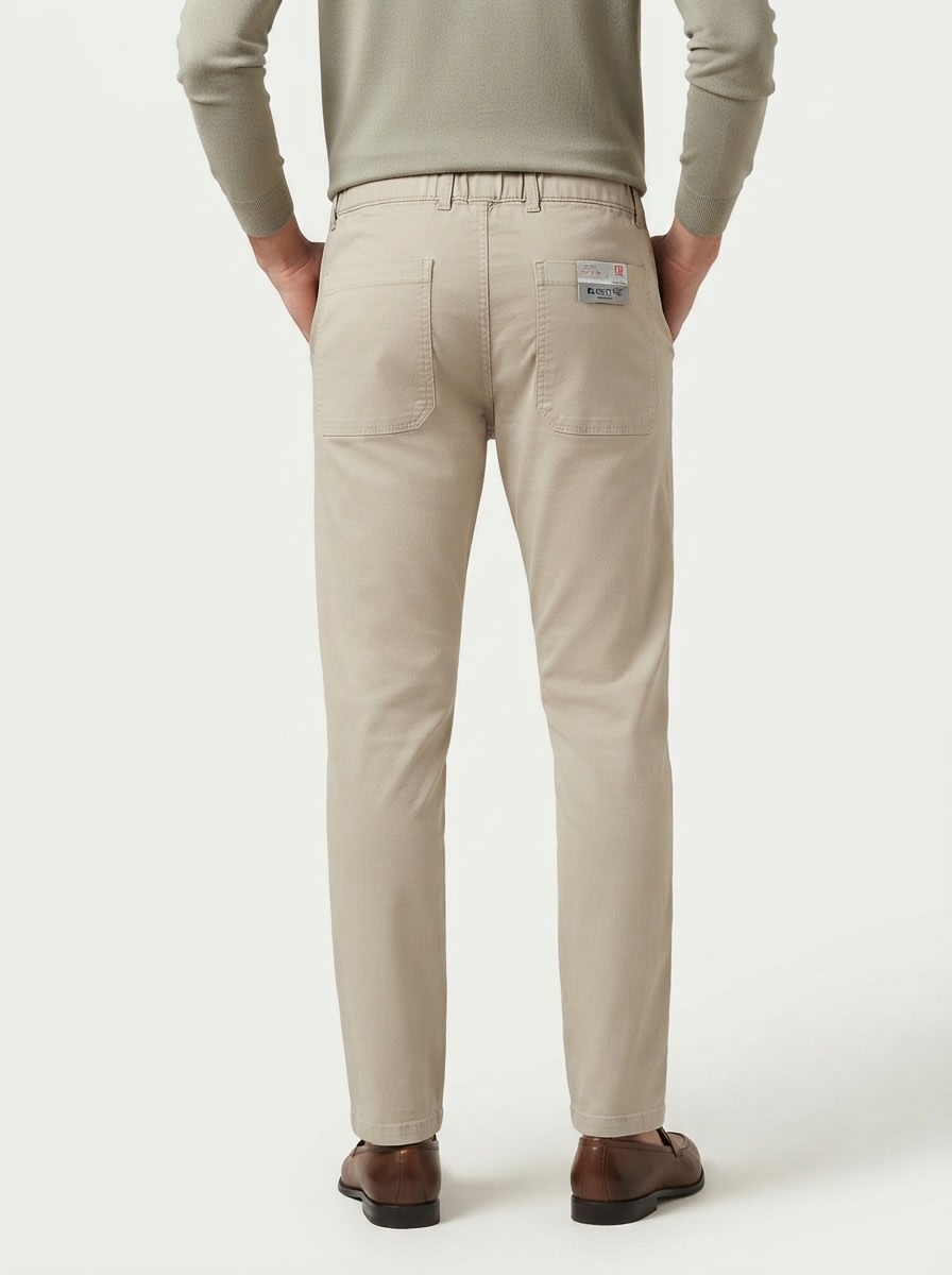 BLUELINE REGULAR FIT LINEN PANT, image 2