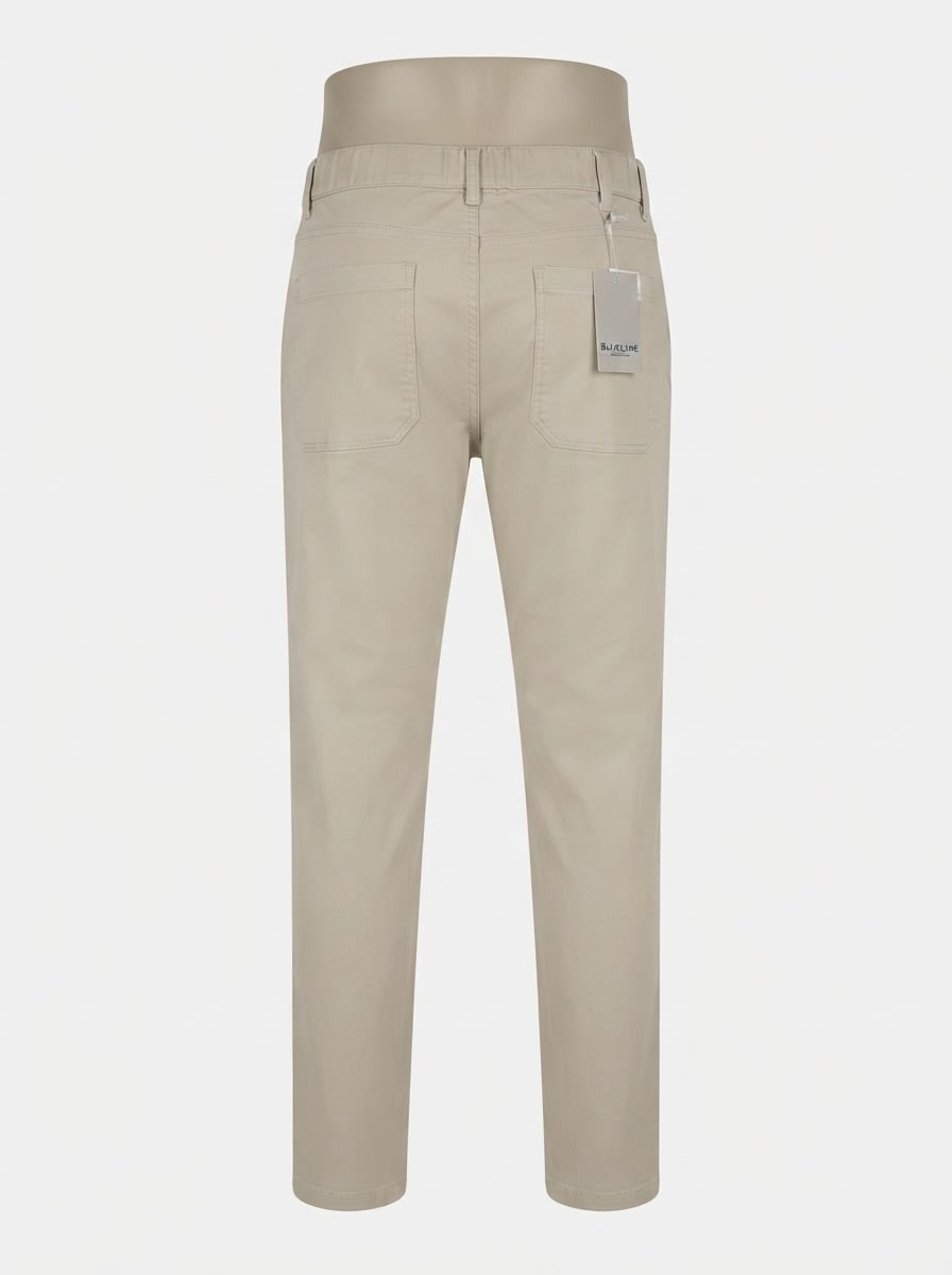 BLUELINE REGULAR FIT LINEN PANT, image 4
