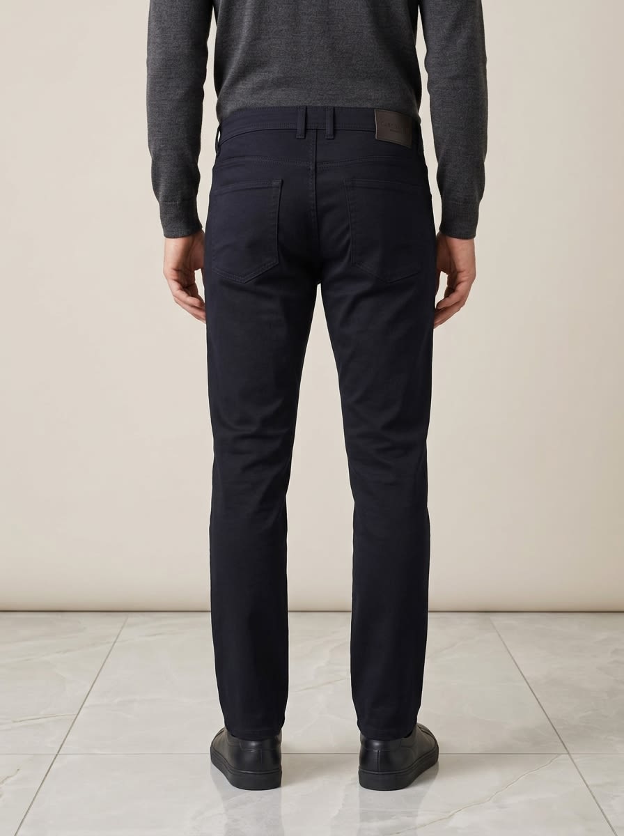 Carbon Slimfit Cotton Pant, image 2