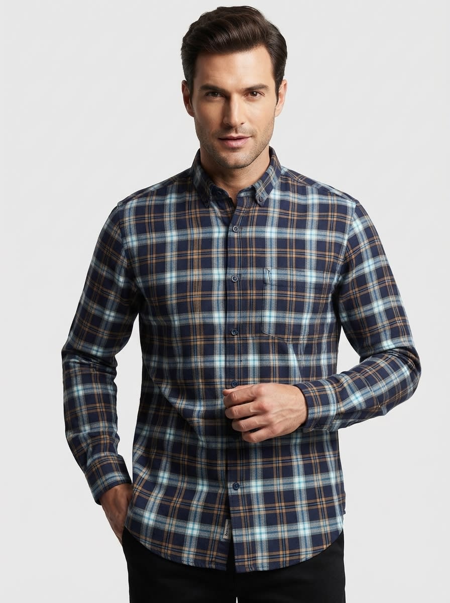 HAWCK OXFORD CHECK SHIRT