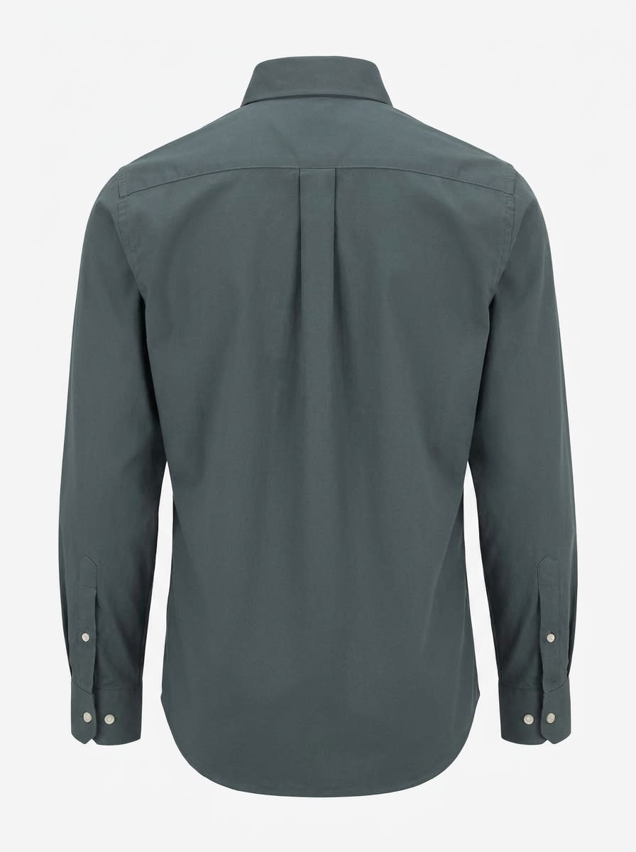 FUES POLYLYCRA PLAIN SHIRT F/S, image 4