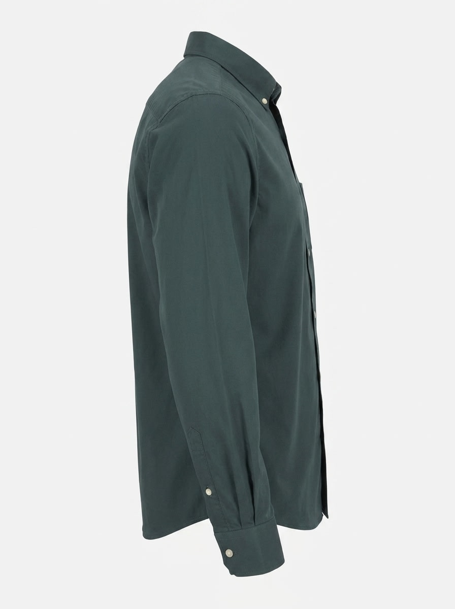 FUES POLYLYCRA PLAIN SHIRT F/S, image 5
