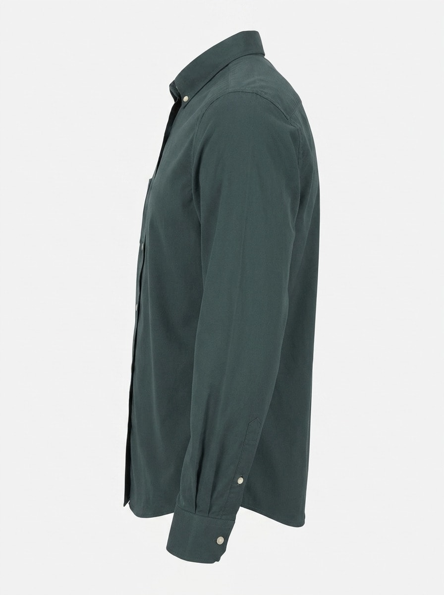 FUES POLYLYCRA PLAIN SHIRT F/S, image 6