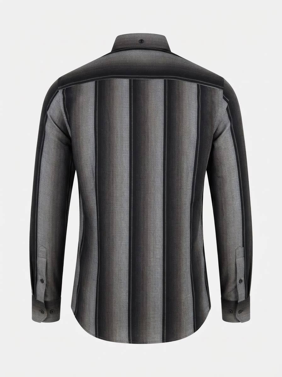 OXY POPCORN STRIPES SHIRT F/S, image 4