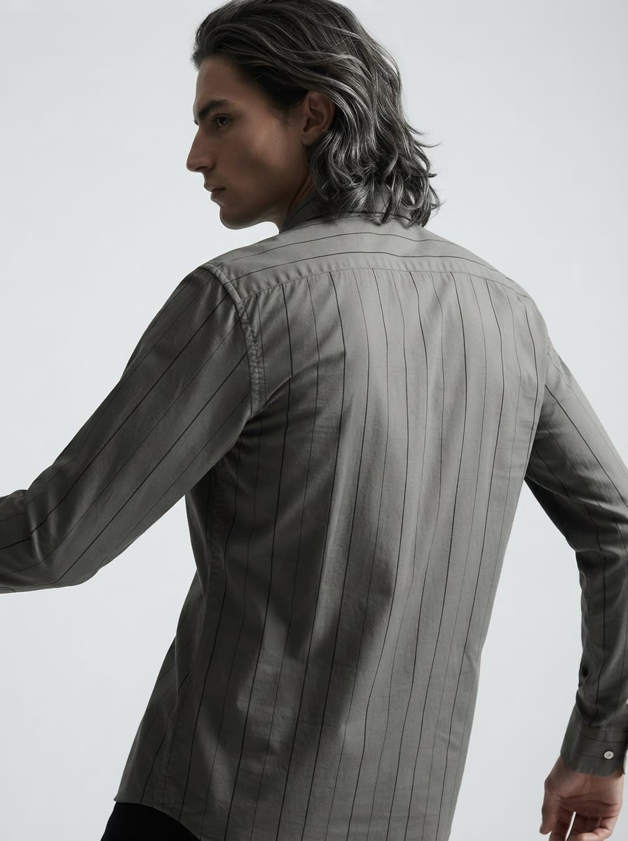 GIMMICH IMP STRIPES SHIRT F/S, image 2