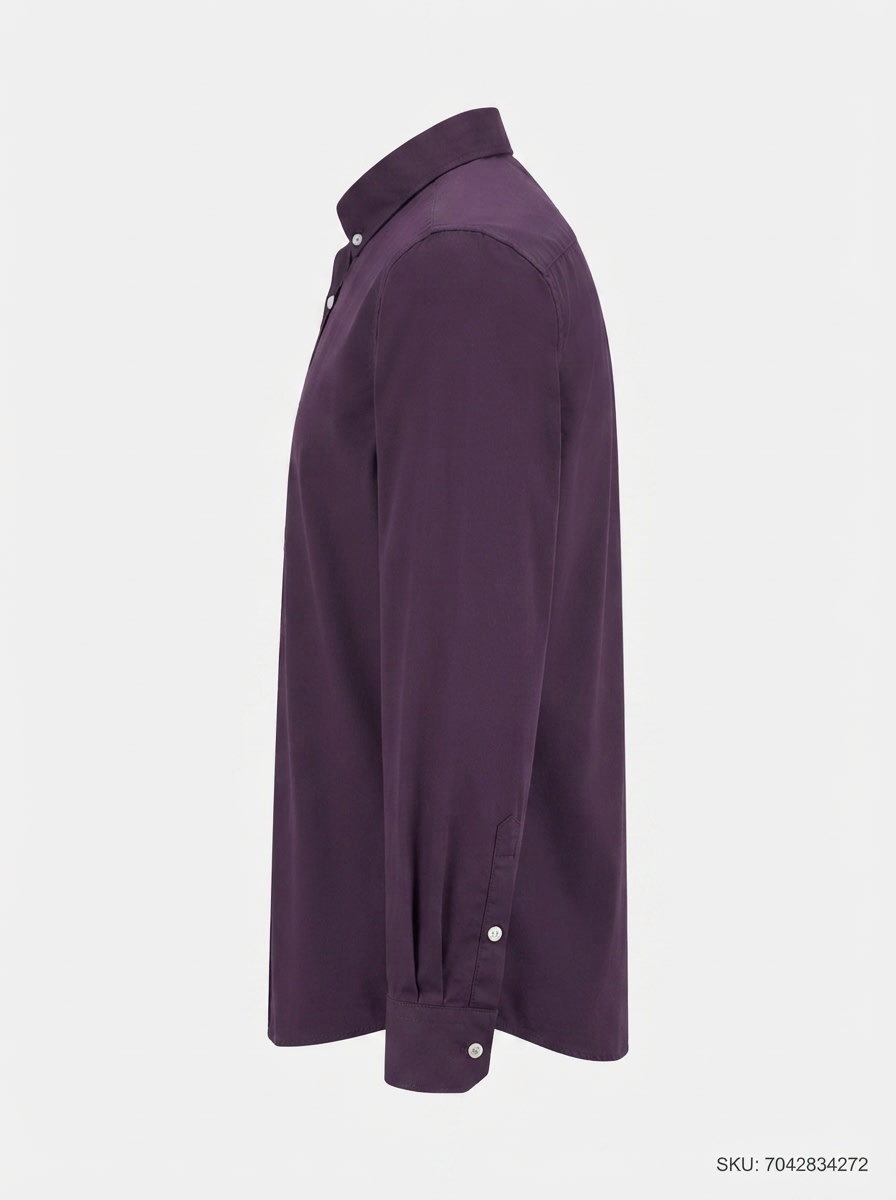 CAES LINEN PLAIN SHIRT F/S, image 5