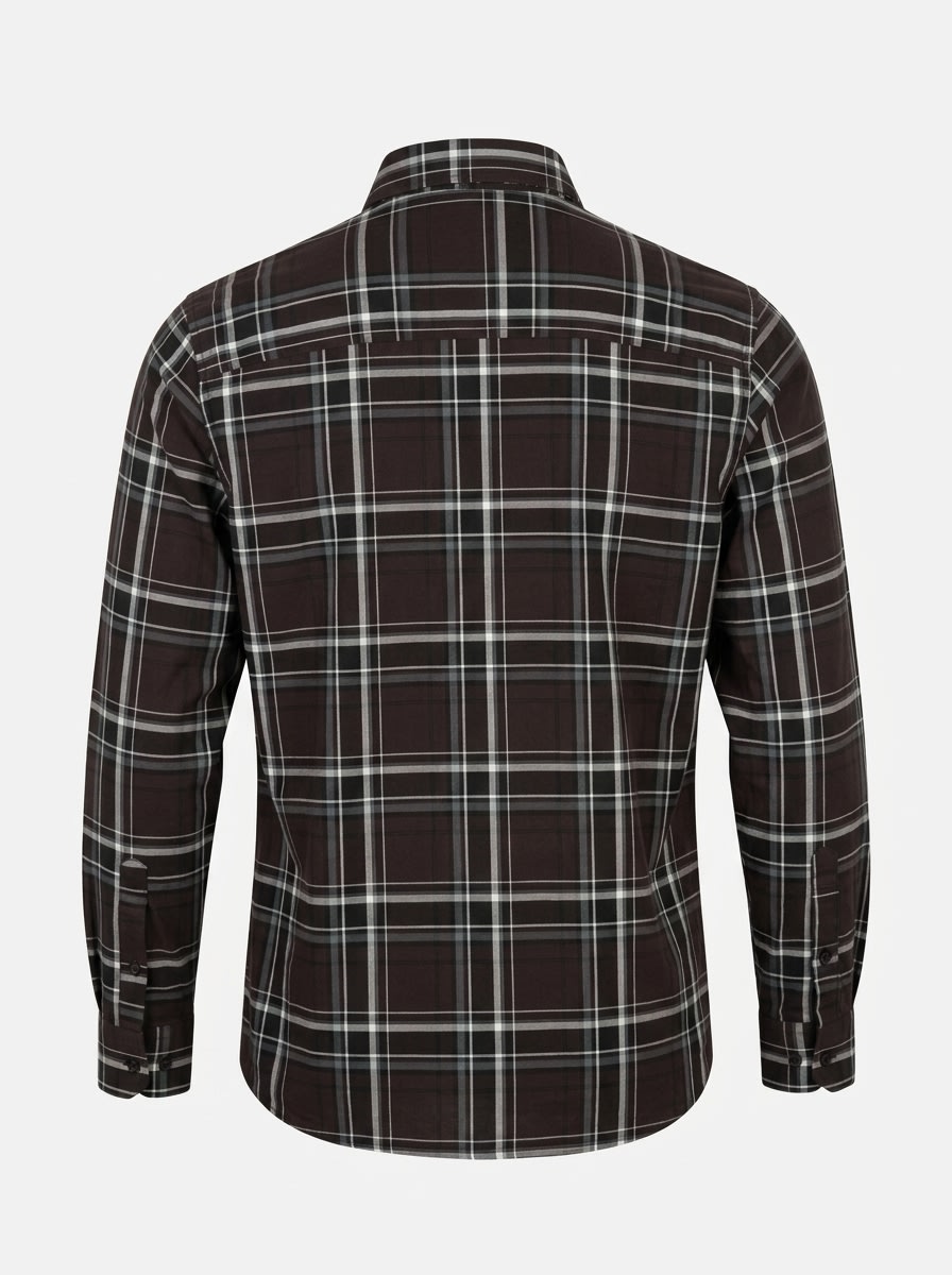 VOGUE OXFORD CHECKS SHIRT F/S, image 2