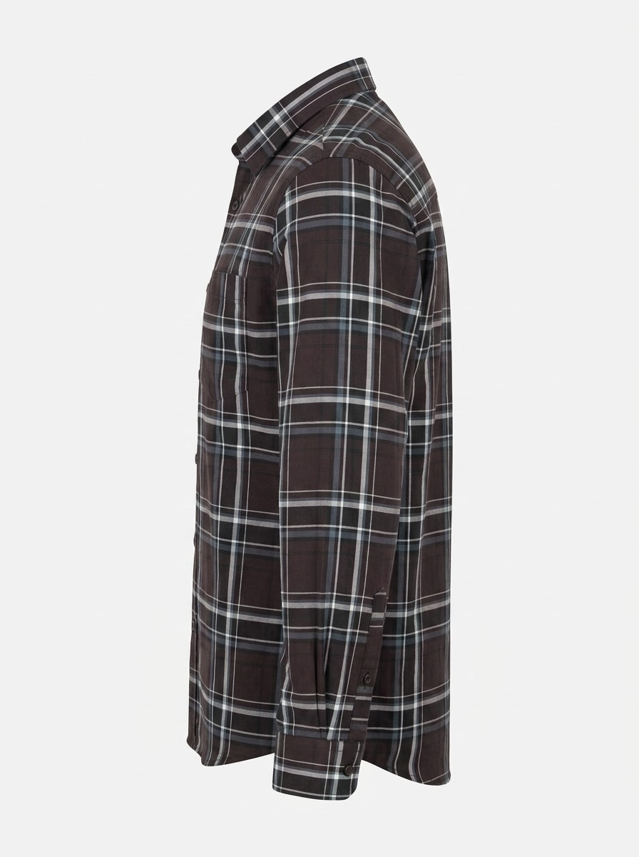 VOGUE OXFORD CHECKS SHIRT F/S, image 3