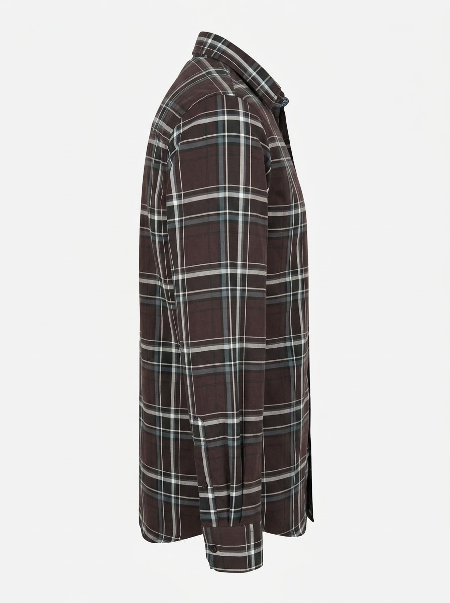 VOGUE OXFORD CHECKS SHIRT F/S, image 4