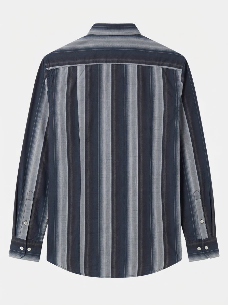 EPPOCH OXFORD STRIPES SHIRT F/S, image 4
