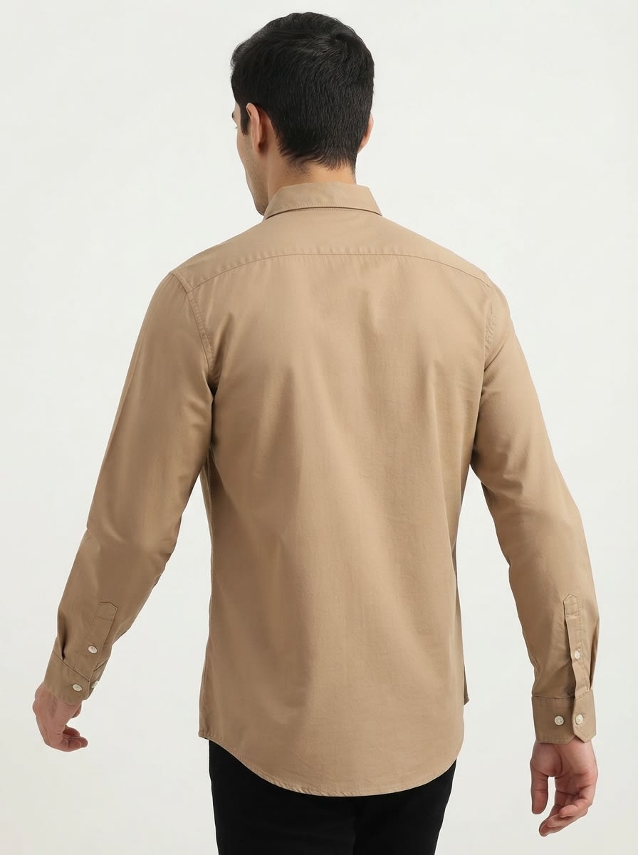 ITCHA OXFORD PLAIN SHIRT F/S, image 2