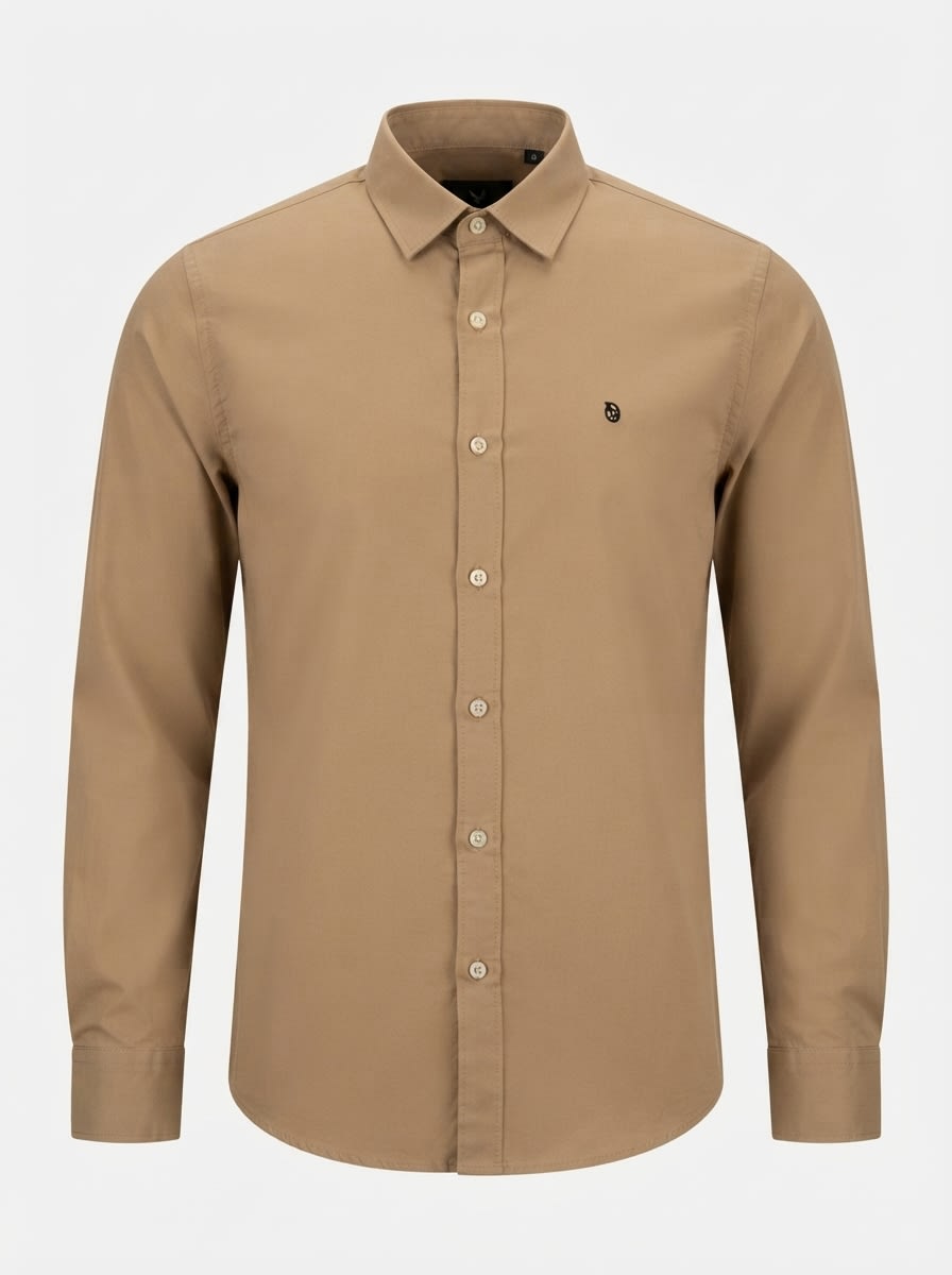ITCHA OXFORD PLAIN SHIRT F/S, image 3