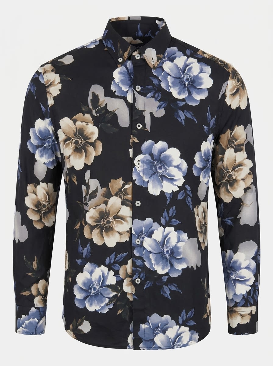 CAES RAYON PRINT SHIRT F/S, image 3