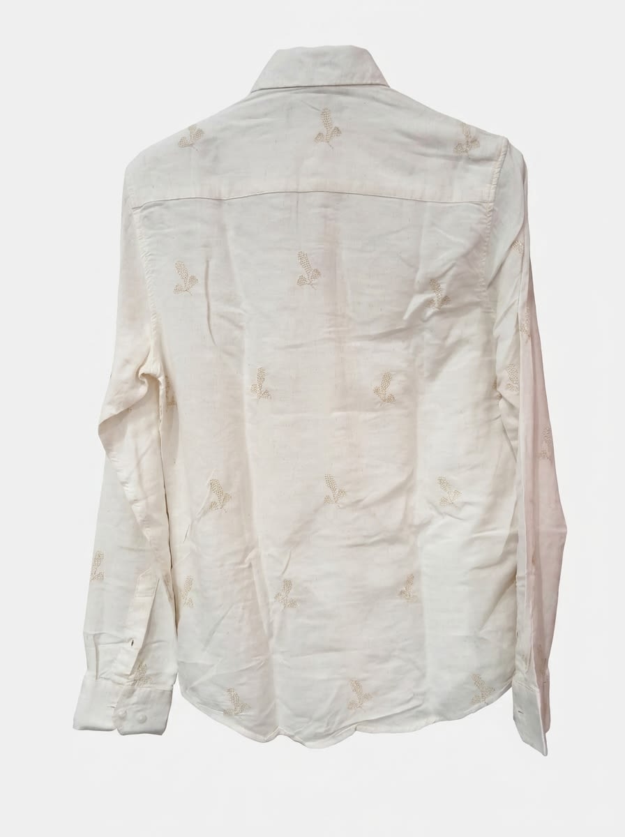 CAES LINEN EMBROIDRY SHIRT F/S, image 4