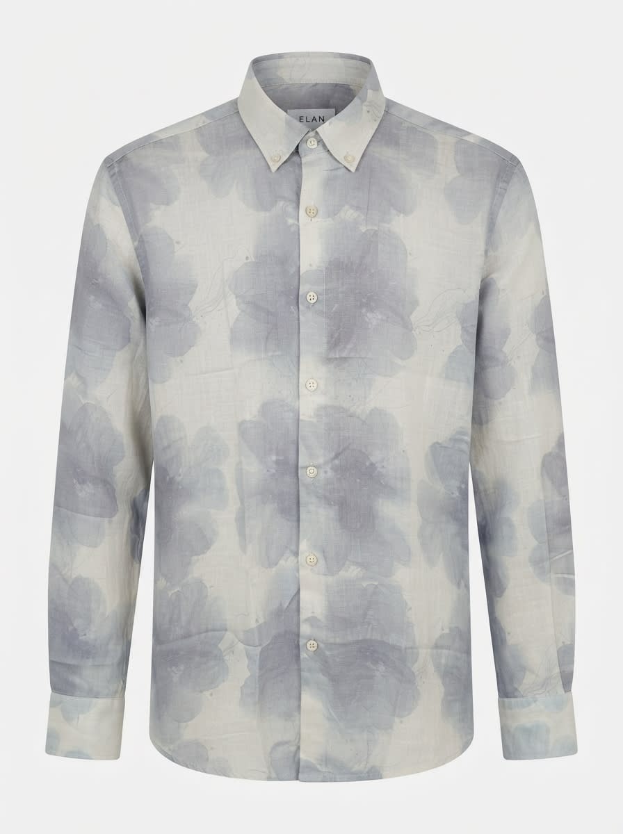 ELAN LINEN DIGITAL PRINT SHIRT F/S, image 3